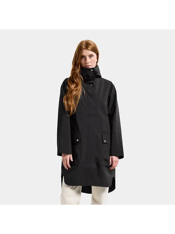 Didriksons Women's Adria Waterproof Parka - Black Image 3