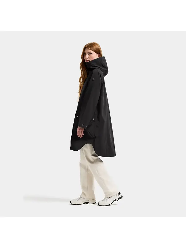 Didriksons Women's Adria Waterproof Parka - Black Image 2