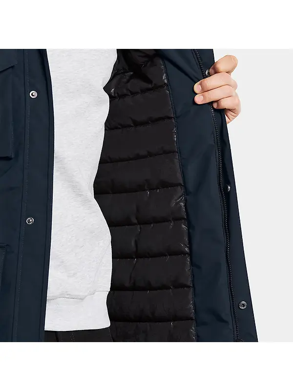 Didriksons Men's Aiden Parka - Dark Night Blue Image 12