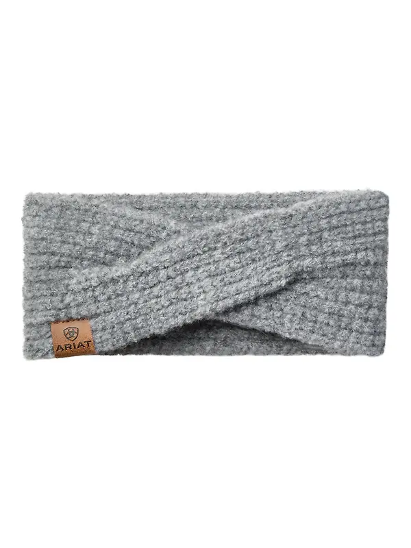Ariat Women's Chilton Headband - Heather Grey Image 1