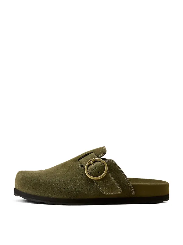 Ariat Women's Country Mules - Olive Suede Image 3