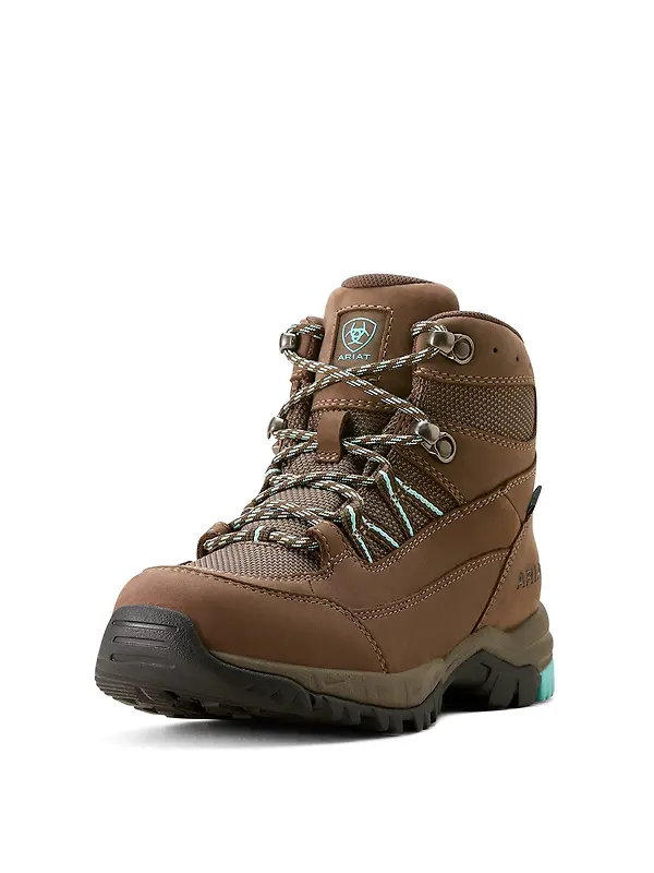 Ariat Women's Skyline Summit Waterproof Boots - Bitter Brown / Aqua Image 2