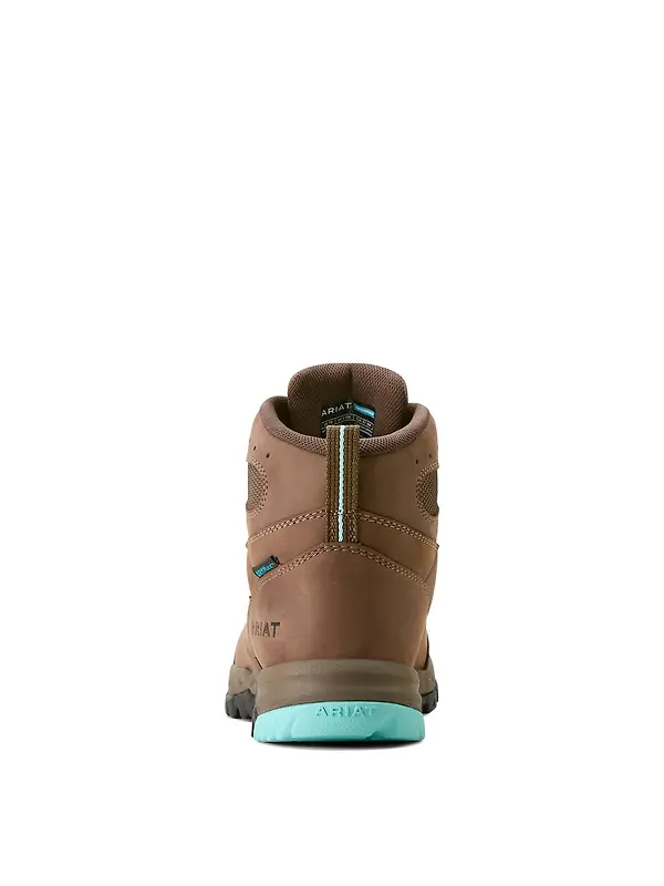 Ariat Women's Skyline Summit Waterproof Boots - Bitter Brown / Aqua Image 3