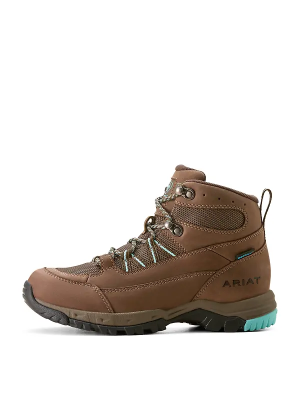 Ariat Women's Skyline Summit Waterproof Boots - Bitter Brown / Aqua Image 5