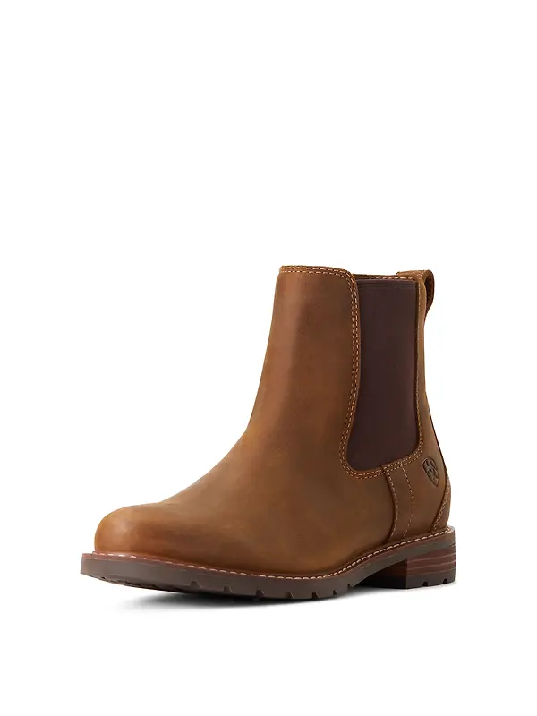 Ariat Women's Wexford Waterproof Chelsea Boots - Weathered Brown Image 2