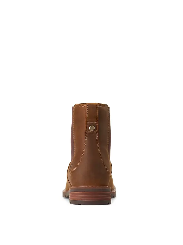 Ariat Women's Wexford Waterproof Chelsea Boots - Weathered Brown Image 4