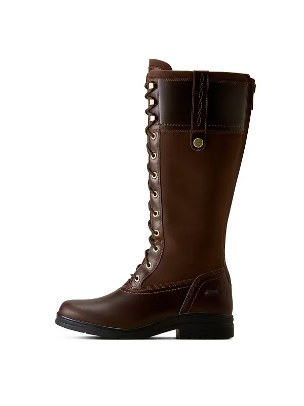 Ariat Women's Wythburn Waterproof Boots - Tobacco Brown Image 3