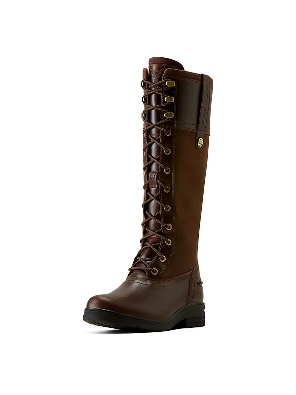 Ariat Women's Wythburn Waterproof Boots - Tobacco Brown Image 5