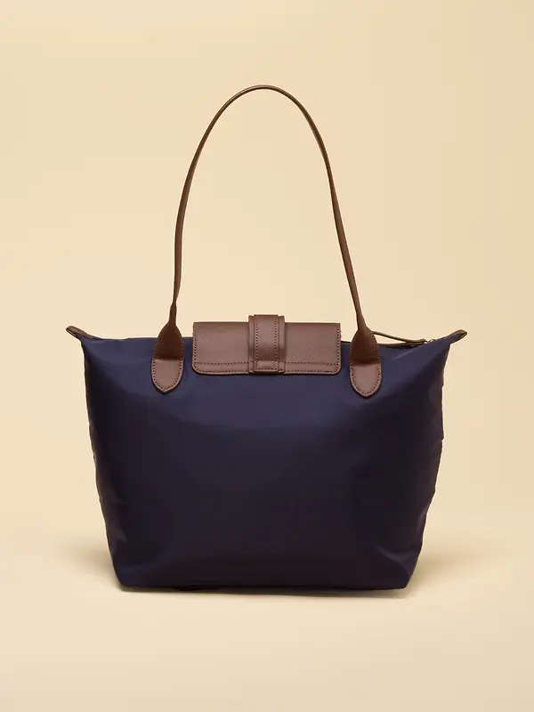 Joules Women's Edie Zip Top Shopper Bag - Navy Image 5