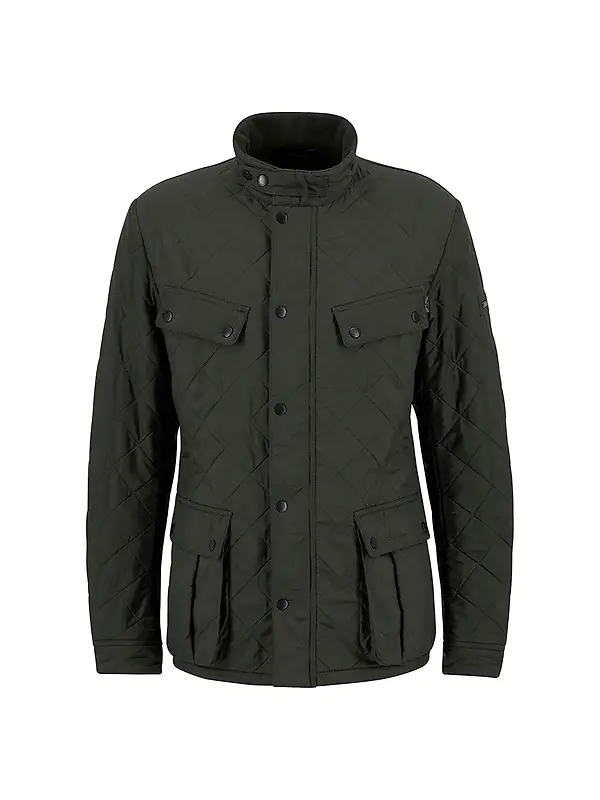 Barbour International Men's Ariel Polarquilt Jacket - Sage Image 1