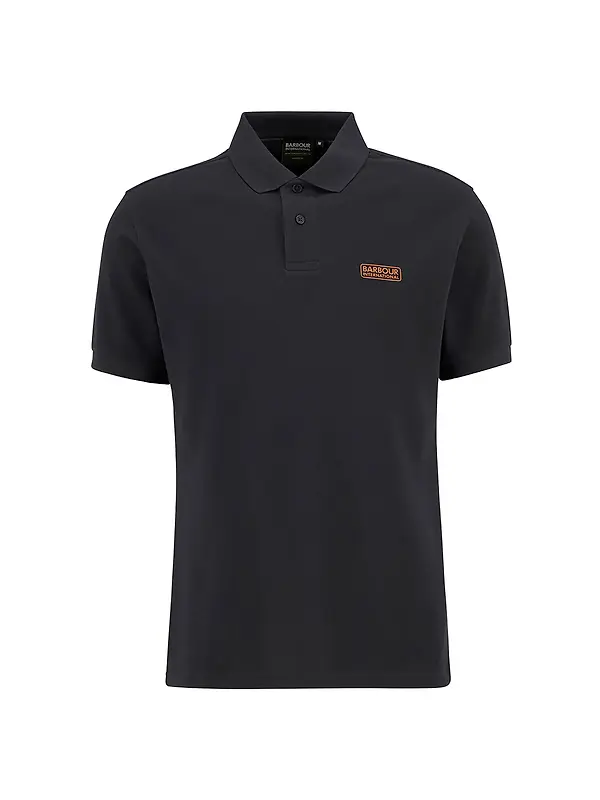 Barbour International Men's Essential Polo Shirt - Dark Navy Image 1