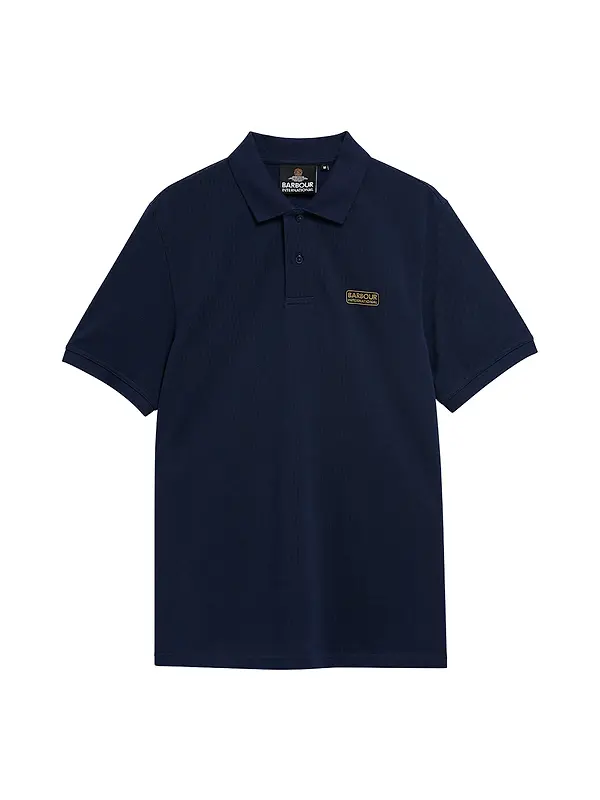 Barbour International Men's Essential Polo Shirt - Navy Blazer Image 1