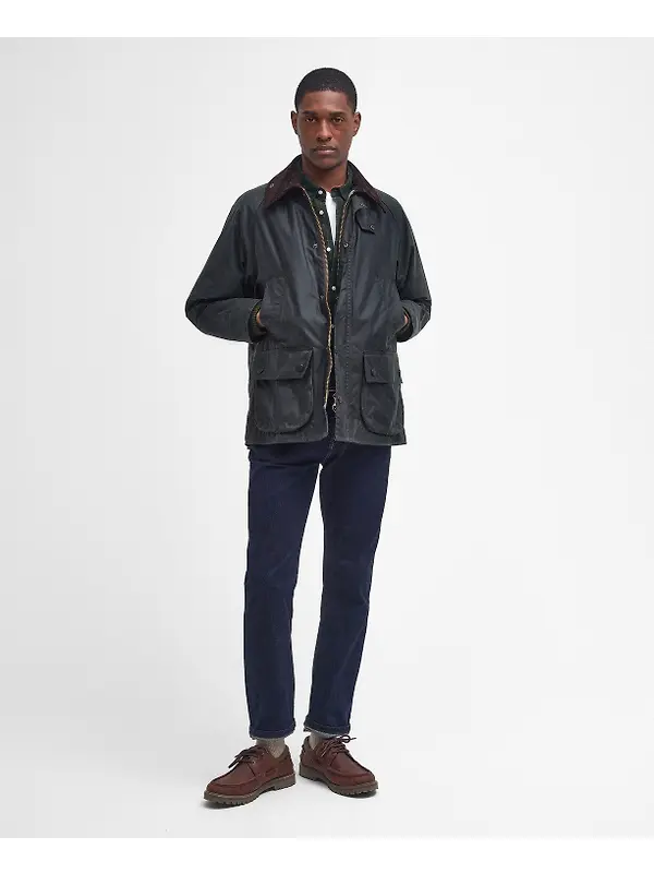 Barbour Men's Bedale Wax Jacket - Sage Image 3