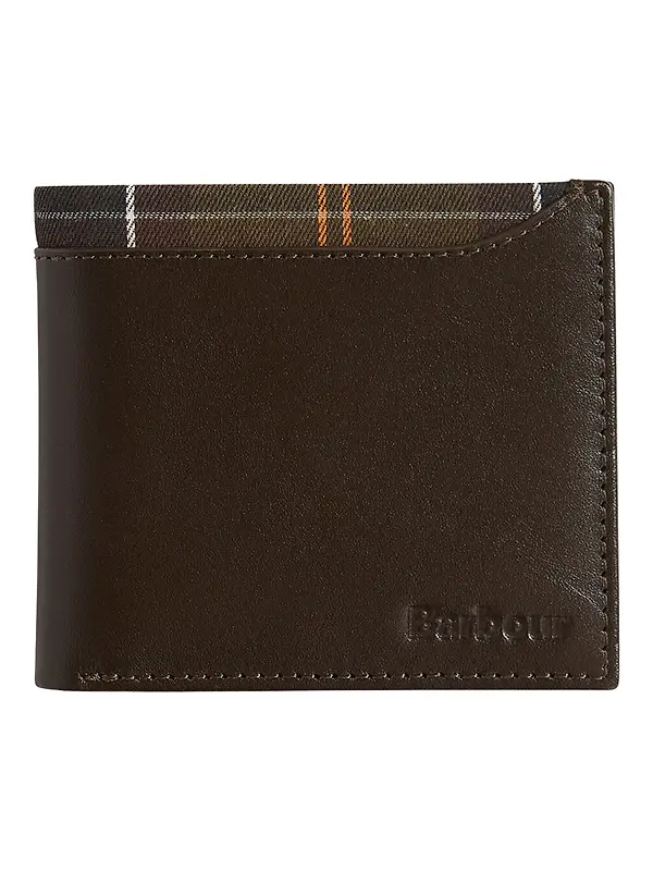 Barbour Men's Brodick Wallet - Brown / Classic Product Image