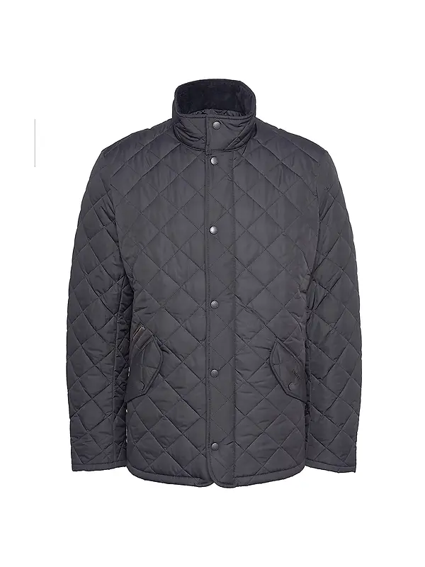 Barbour Men's Chelsea Quilted Jacket - Black Image 1