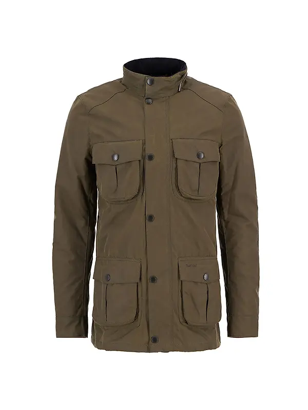 Barbour Men's Corbridge Waxed Jacket - Beech/Classic Image 1