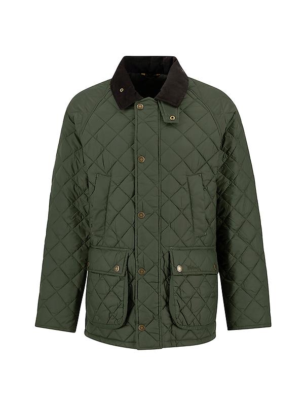 Barbour Men's Oversized Bedale Padded Casual Jacket - Olive