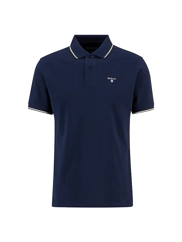 Barbour Men's Fielding Polo Shirt - Navy Product Image