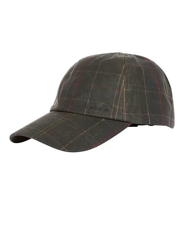 Barbour Men's Haydon Tartan Cap - Dark Classic Tartan Image 1