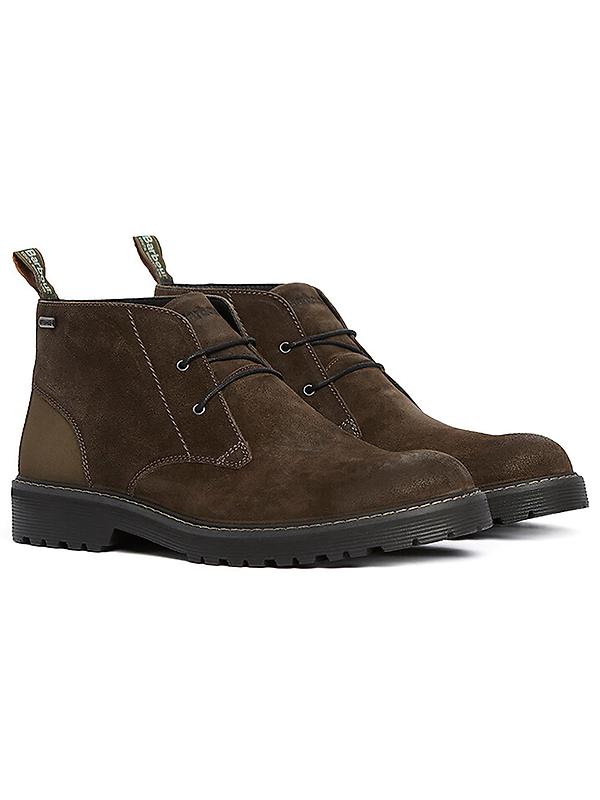 Barbour Men's Farsley Chelsea Boots - Choco | British Attire
