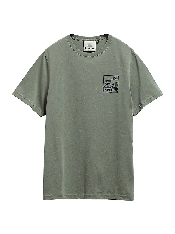 Barbour Men's Setter T-Shirt - Agave Green Image 6