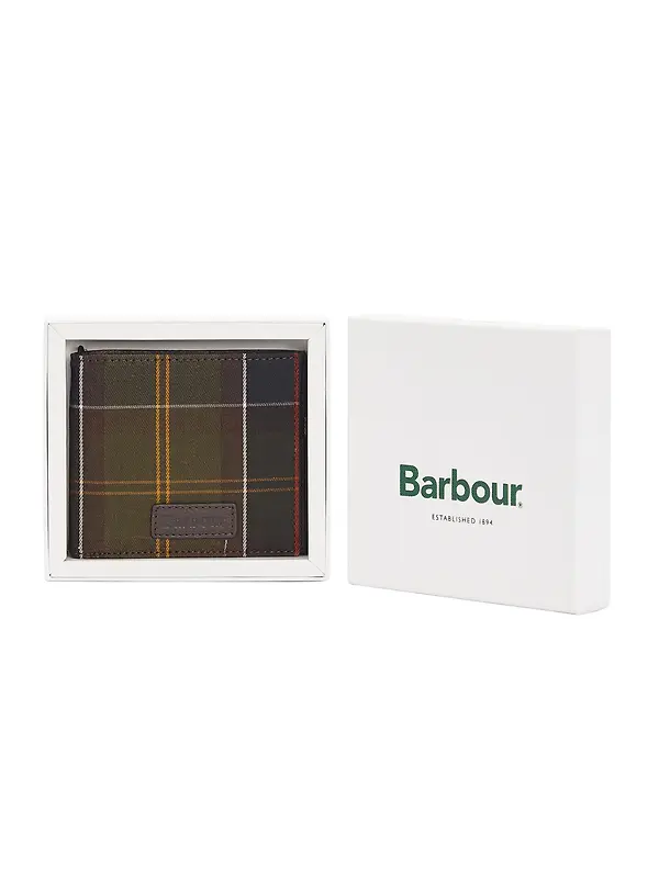 Barbour Men's Tartan Wallet - Classic Tartan Image 1