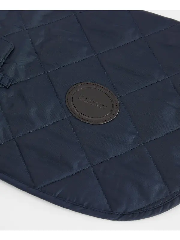 Barbour Quilted Dog Coat - Dark Navy Image 4