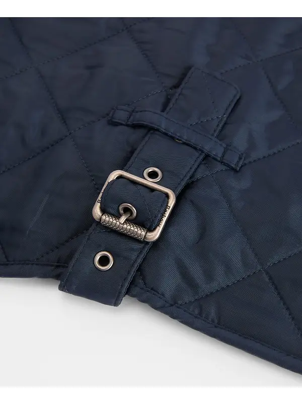 Barbour Quilted Dog Coat - Dark Navy Image 5