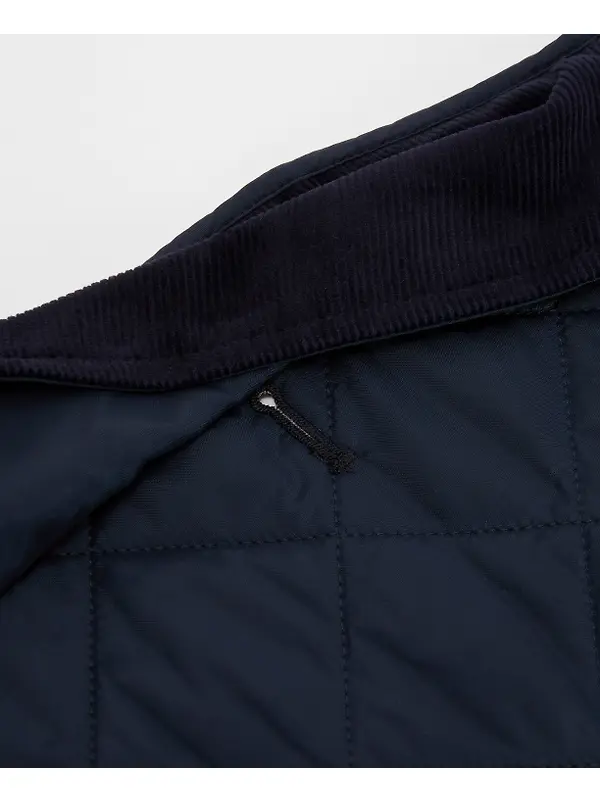 Barbour Quilted Dog Coat - Dark Navy Image 6