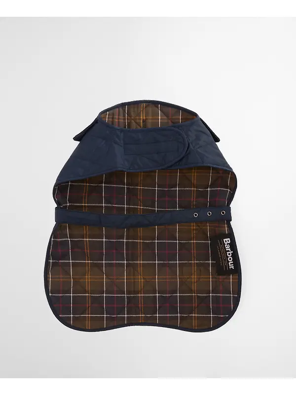 Barbour Quilted Dog Coat - Dark Navy Image 7