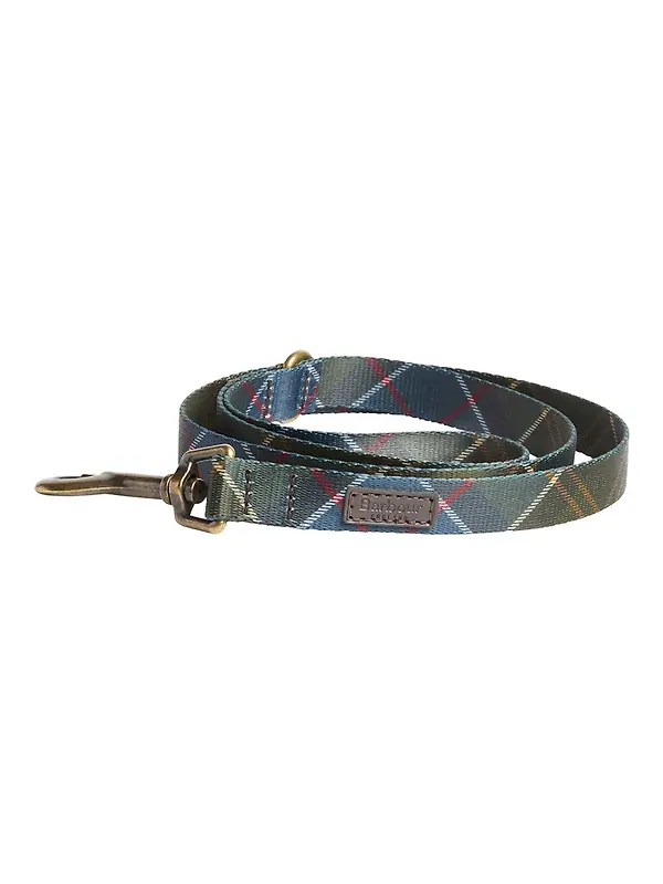 Barbour Tartan Printed Dog Lead - Classic Tartan Image 1