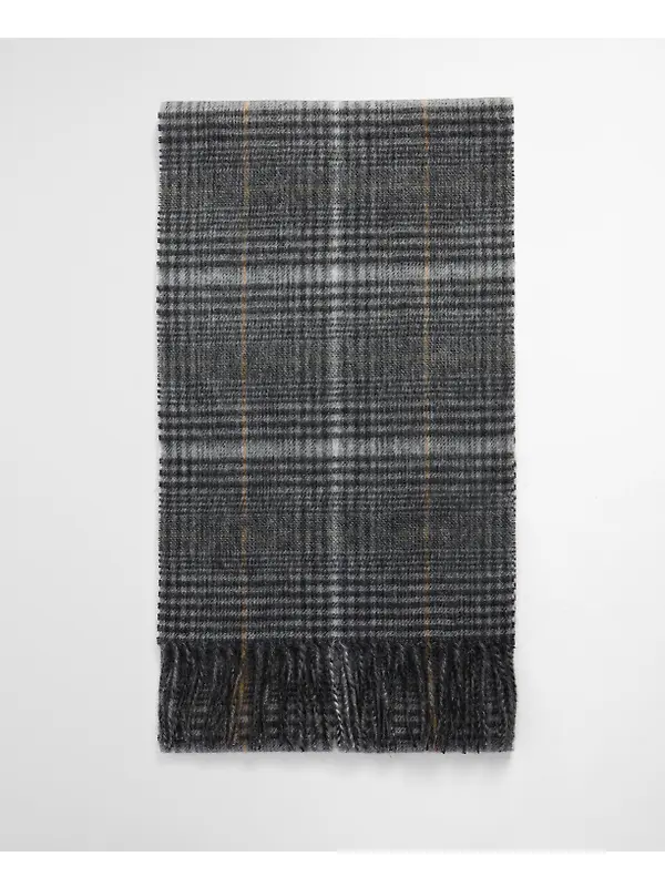 Barbour Danbrooke Scarf - Grey Image 3