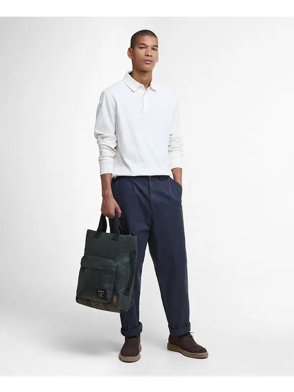 Barbour Field Wax Backpack - Sage / Classic Image 2