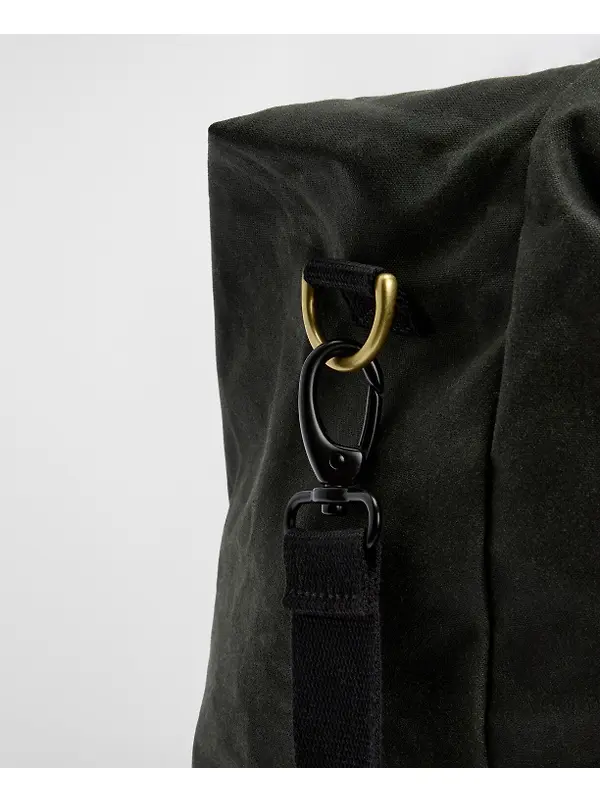 Barbour Field Wax Holdall - Sage / Classic Image 12