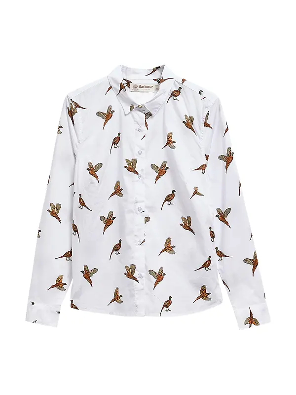 Barbour Women's Brambles Shirt - Multi Bird Image 1