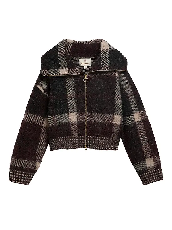 Barbour Women's Carville Zip-Up Cardigan - Multi Image 1