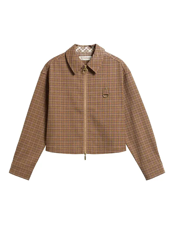 Barbour Women's Carville Shirt Jacket - Muted Tartan Image 1