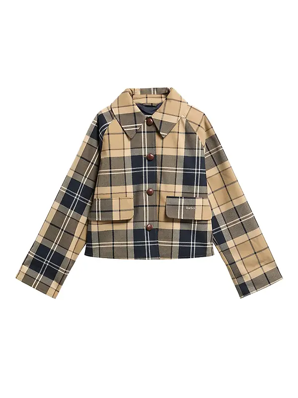 Barbour Women's Delilah Check Jacket - Birchwood Dress Image 1