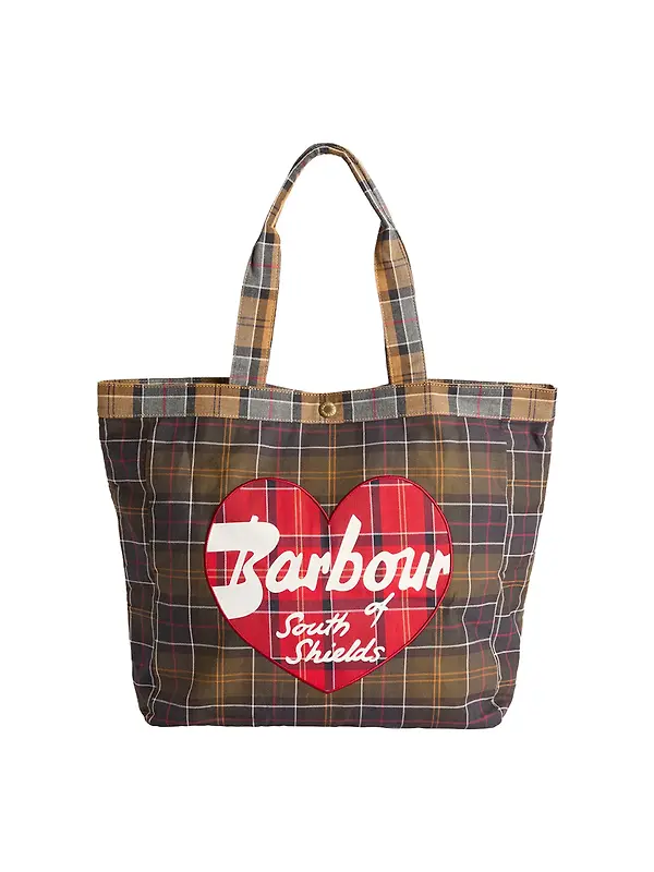 Barbour Women's Heart Tote Bag - Classic / Cardinal Image 1