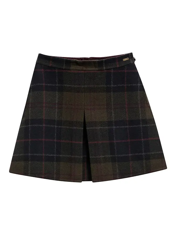 Barbour Women's Marlow Tartan Mini Skirt - Shadow Classic Tartan Image 1