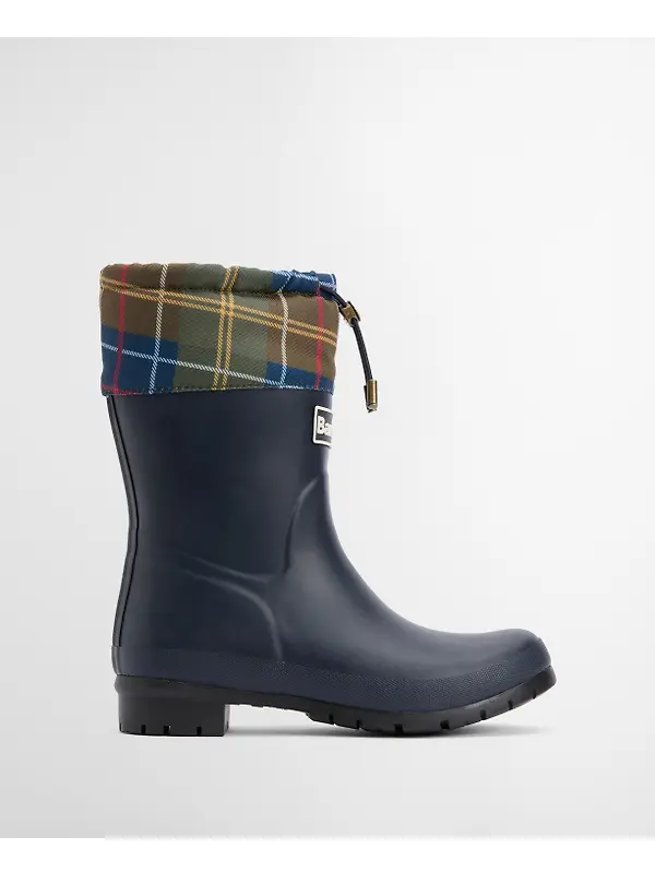 Barbour Women's Mowbray Wellingtons - Navy / Classic Tartan Image 2