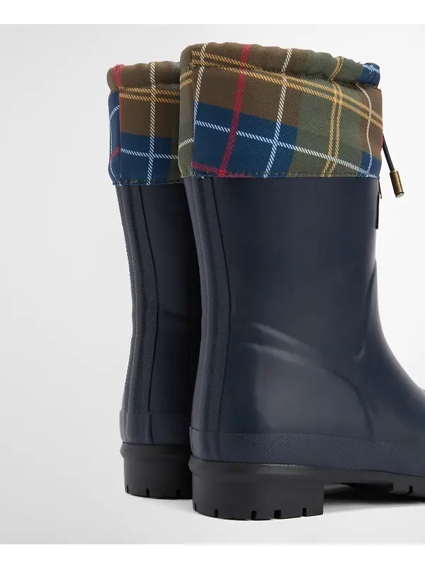 Barbour Women's Mowbray Wellingtons - Navy / Classic Tartan Image 3