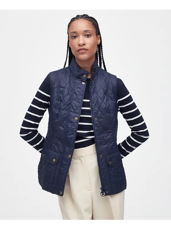 Barbour Women's Otterburn Gilet - Classic Navy Image 2