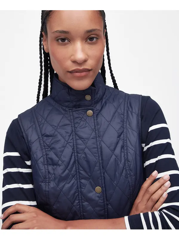 Barbour Women's Otterburn Gilet - Classic Navy Image 4
