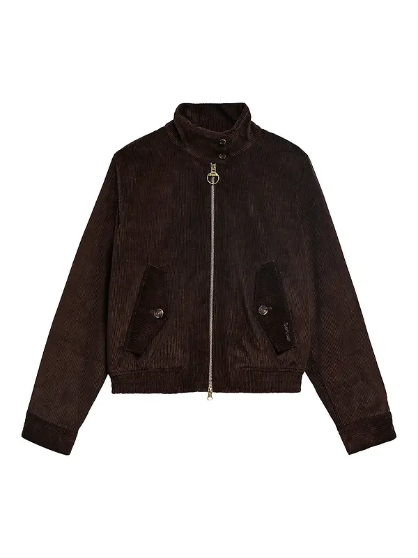 Barbour Women's Overton Casual Jacket - Brown / Shadow Classic Image 1