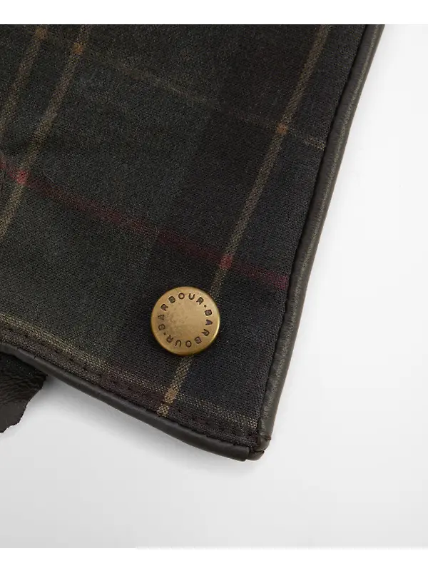 Barbour Women's Scarlet Tartan Gloves - Classic / Brown Image 2