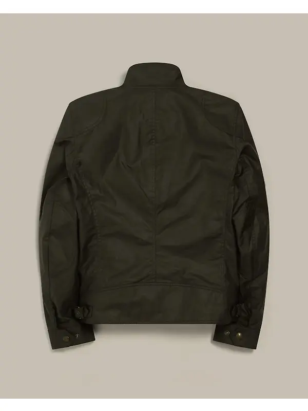 Belstaff Men's Waxed Cotton Racemaster Icon Jacket - Faded Olive Image 4