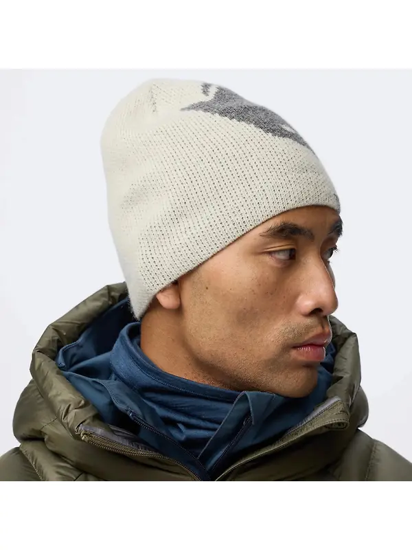 Fjällräven Bergtagen Jacquard Beanie - Black-Deep Forest Image 5