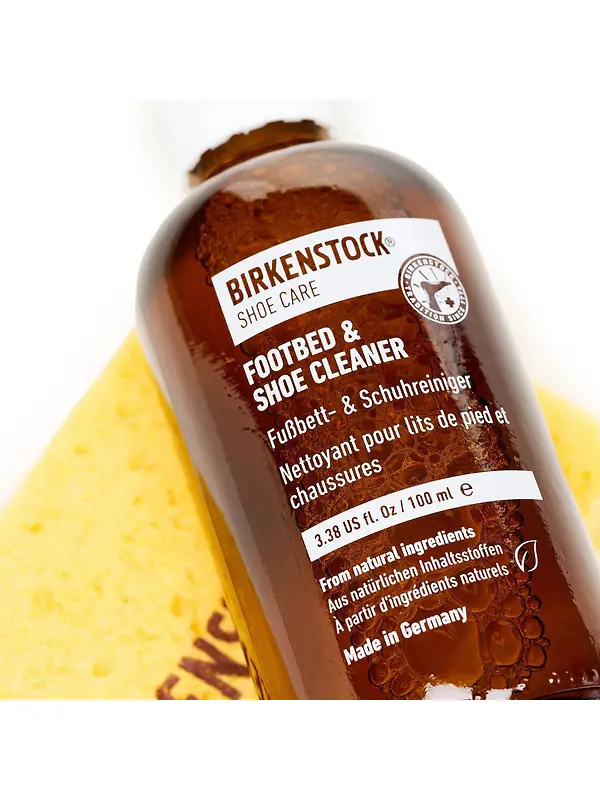 Birkenstock Footbed and Shoe Cleaner with Sponge 100ml Image 4