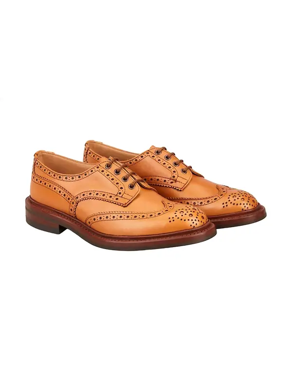 Tricker’s Bourton Country Shoes – Acorn Antique Image 2